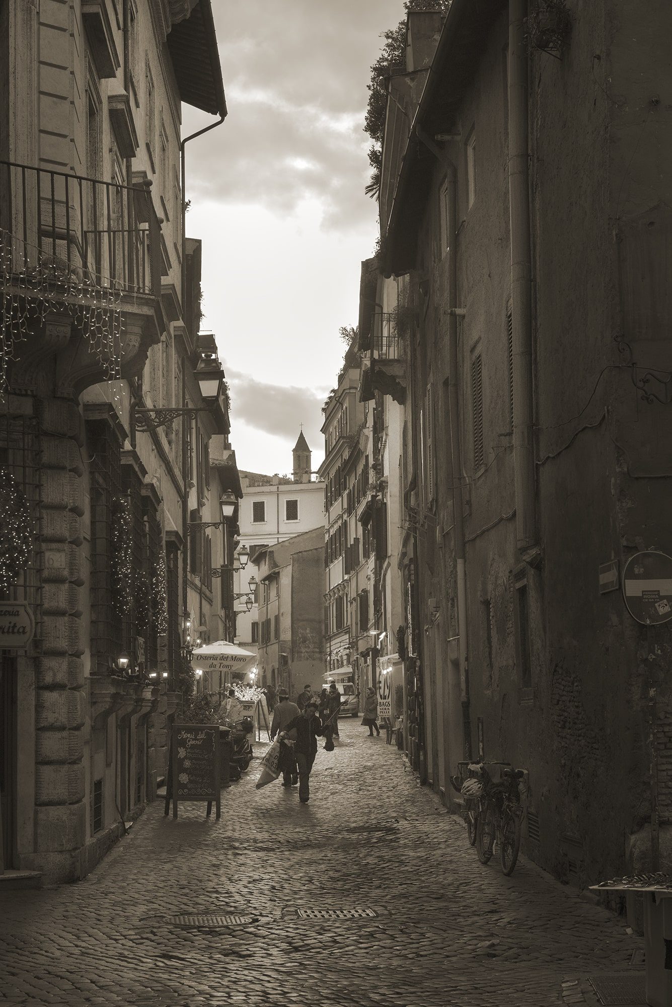 Street Scene, Rome