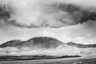 Cloud and volcano